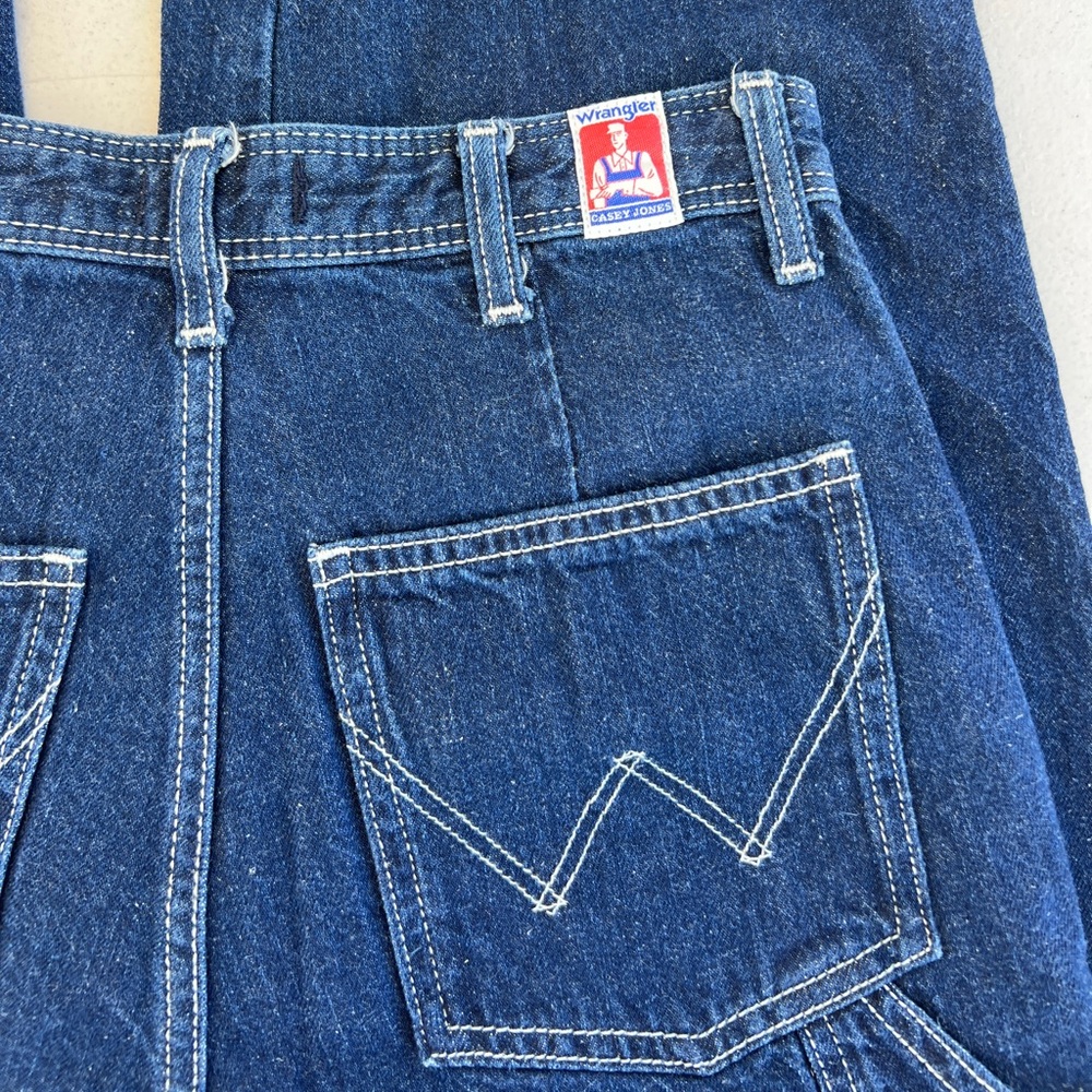 Wrangler Dark Blue High-Rise Wide Leg Jeans - Picture 14 of 16